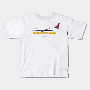 Boeing B737-900ER - Delta Air Lines Kids T-Shirt